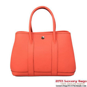 1:1 Replica Hermes Garden Party 30CM Bag Calf Leather A1288 Light Red HMS715S09I0