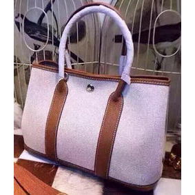 Best Quality Hermes Garden Party 36cm Tote Bags Canvas HGP1927 Wheat HMS4WC54BKJ