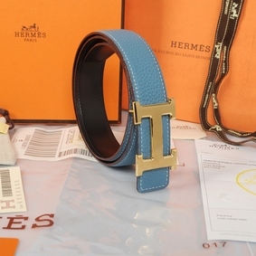 Hermes Imported Belt HR1002I Light Blue Replica HMS2993177H