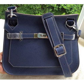 Hermes Jypsiere 31CM Shoulder Bag Calfskin Leather H0880 Royal Top Replica HMSZ2W2V838