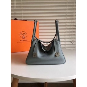 Imitation Hermes Lindy Original Togo Leather Bag 5086 Skyblue HMSBZKHH1DC