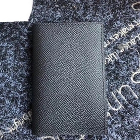 Hermes MC2 Euclide Card Holder In Black Epsom Leather Top Replica HMS2GP4962W