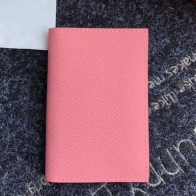 Hermes MC2 Euclide Card Holder In Pink Epsom Leather HMS252ZU18D