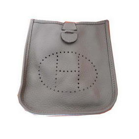 Hermes mini Evelyne Messenger Bag H1608S Grey Top Replica HMS19XHRF5R