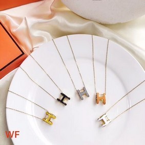 Hermes Necklace CE3428 1:1 Replica HMSGR2YZ6YL