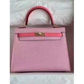Hermes Original Epsom Leather KEL2578 pink&rose HMS0V6SVD5O