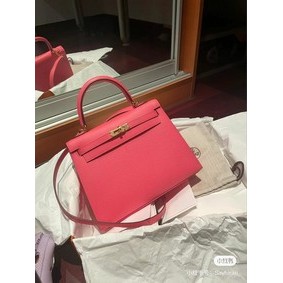 Hermes Original Epsom Leather KEL2578 rose Replica HMS67V8G9Q4