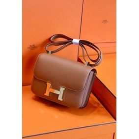 Hermes Original Espom Leather Constance Bag H9978 Wheat 1:1 Replica HMSZ25UAHJG