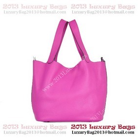 Hermes Picotin Lock MM Bag in Clemence Leather 8616 Peach Top Replica HMS1180CRKB