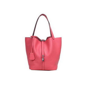 Replica Hermes Picotin Lock MM Bag in Original Leather Rosy HMS184R5PCP