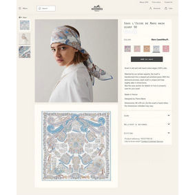 Hermes Scarf HEC00262 Replica HMS24279XJC
