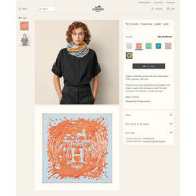 Hermes Scarf HEC00297 1:1 Replica HMS0MDYCJSI