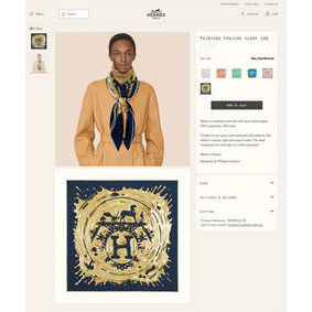 1:1 Replica Hermes Scarf HEC00298 HMS32MGCR11