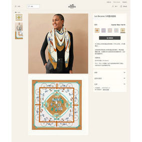 Hermes Scarf HEC00312 1:1 Replica HMSA5WK8P43