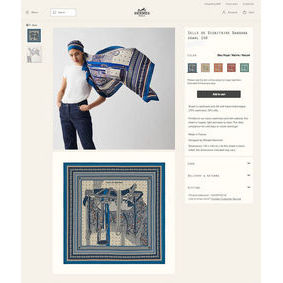 Hermes Scarf HEC00327 Replica HMS08TPX36J