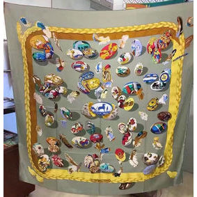 First-class Quality Hermes Scarf HEC00347 HMSSKI4P358