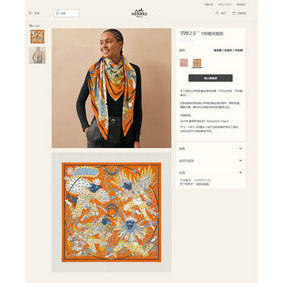 Hermes Scarf HEC00387 Replica HMS8591ABN6
