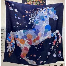 1:1 Replica Hermes Scarf HEC00504 HMS2567DS8H
