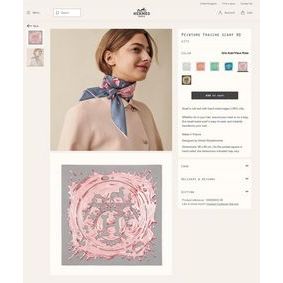 Fake Hermes Scarf HMS00071 HMSXRB6421P