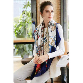 Hermes Scarf HMS00176 1:1 Replica HMSGODZ68A9