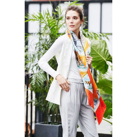 Hermes Scarf HMS00213 1:1 Replica HMSKRQYP0AR