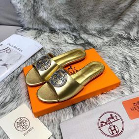 Replica Hermes Shoes HO8860 Gold HMSY7597128