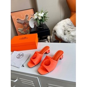 Hermes slipper 91085-1 Heel 7CM 1:1 Replica HMS3D73213R