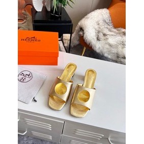 Copy Hermes slipper 91085-6 Heel 7CM HMSDMQYMLF5