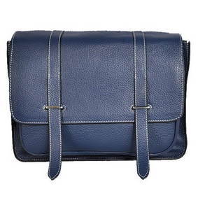 First-class Quality Hermes Steve 32CM Mens Bag Clemence Dark Blue HMSW04SGK2R