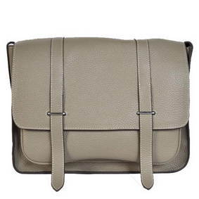 Hermes Steve 32CM Mens Bag Clemence Grey 1:1 Replica HMS0TP49D3V