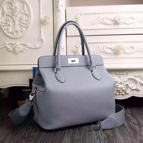 Imitation Hermes Toolbox Togo Bag Original Leather 3259 Light Blue HMS7MO7X44R
