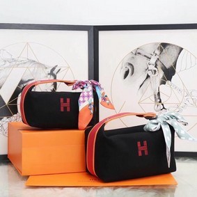 Imitation Hermes TROUSSE BRIDE-A-BRAC 25699 black HMS1OC48C61