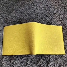Best Quality Hermes Yellow MC2 Copernic Compact Wallet HMS0LFRQ627