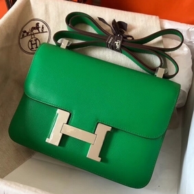 Hermes Constance 24 Handmade Bag In Bambou Epsom Leather Replica HMSCPKK44KR