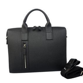 1:1 Replica Hermes Mens Briefcase Calf Leather H1705 Black HMSJX5LJVM2