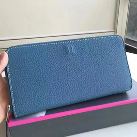 Hermes Blue Jean Azap Zipped Wallet 1:1 Replica HMSA310DT6P