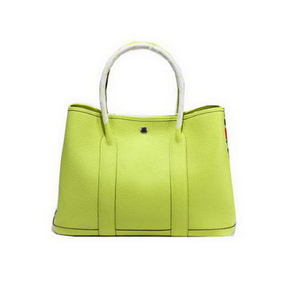 Knockoff Hermes Garden Party 36cm Tote Bag Grainy Leather Lemon HMS5XL0RL17