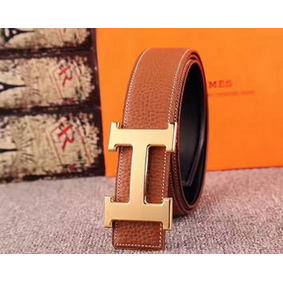 Hermes 40mm Belt H170417 Orange HMSQAL1AJLR