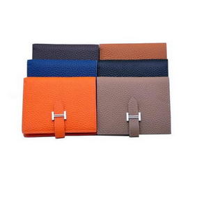Hermes Bearn Japonaise Bi-Fold Wallet Grainy Leather H68943 Top Replica HMS8Q6OBUPB