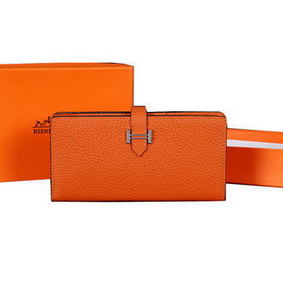 Hermes Bearn Japonaise Bi-Fold Wallet Original Leather A1018 Wheat 1:1 Replica HMS3D3SW46G