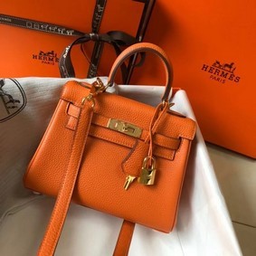 AAA Hermes Birkin Togo Leather 22590 orange HMS240E9P92