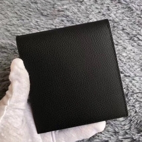 AAA Hermes Black MC2 Copernic Compact Wallet HMS7ZNA8V9H