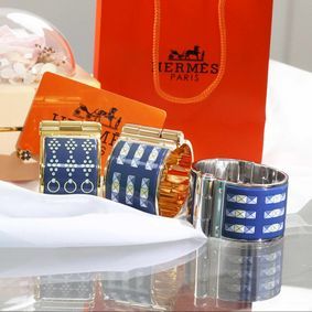 Best Quality Hermes Bracelet HB3659 HMS3CAB7IVD