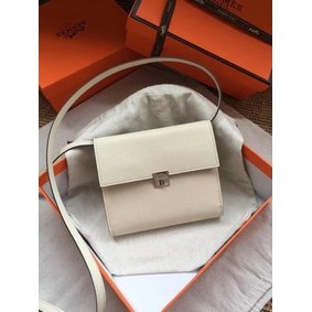 Hermes Clutch Epsom calfskin cross-body bag H0589 white Replica HMS7P1917O9