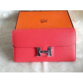 Hermes Constance Long Wallets Original Leather HA909 Light Pink 1:1 Replica HMS9930QU38
