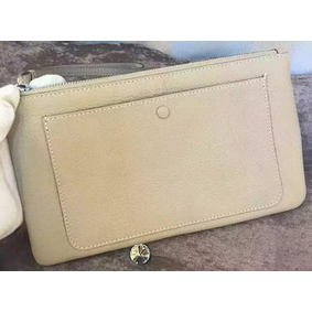 Hermes Grainy Leather Clutch H88016 OffWhite Top Replica HMSWWQZ5B4I