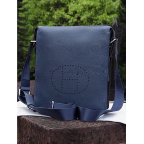 Hermes Messenger Bag Original Calf Leather H80014 Royal HMSGBRV1KT4