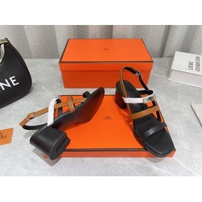 Hermes SANDAL 91086-1 Heel 5.5CM 1:1 Replica HMSA54YKQL5