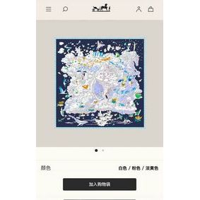 Hermes Scarf HEC00406 1:1 Replica HMSSXYDN2JS