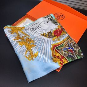 Hermes Scarf HMS00219 Top Replica HMSLR10R9V6